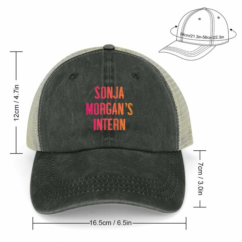 Sonja Morgan의 인턴 카우보이 모자, 남성용 골프 모자, 신상 모자, 태양 모자