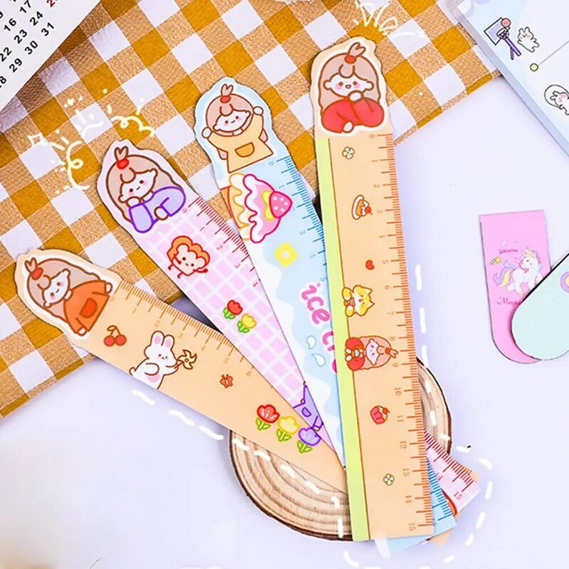 Cute Cartoon Animal Soft Ruler Student Measurement To Styles Not Tool Various Easy Office School Stationery Flexibility Bre X5S4