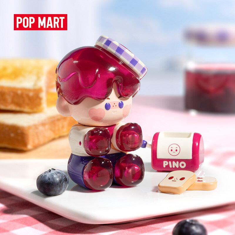 POP MART-Figurine PINO JELLY Berry Jam, édition limitée, 100%