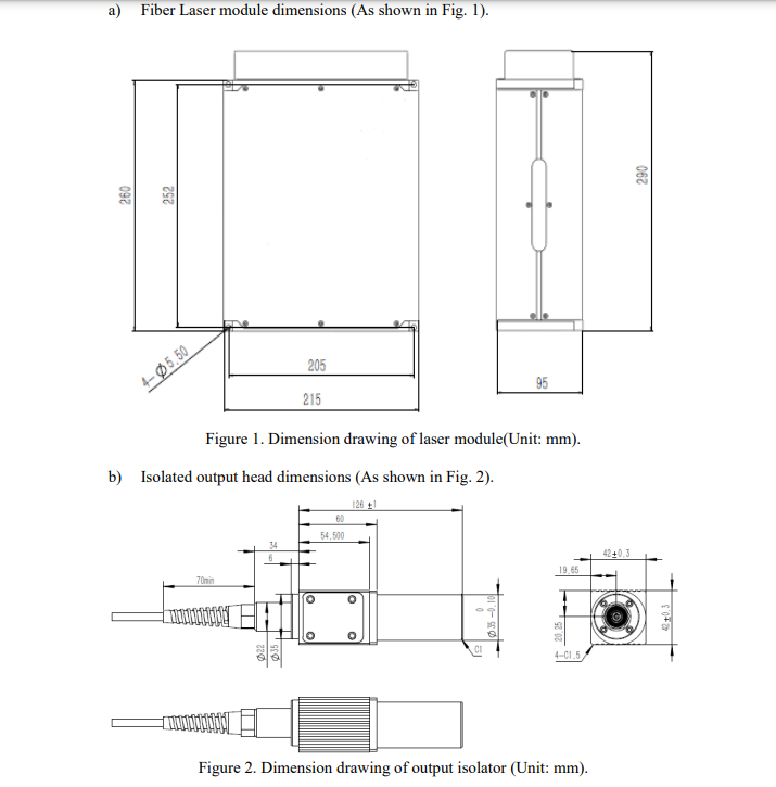 Raycus Max 1064nm Fiber Laser Source 20W 30W 50W 60W 100W for laser marking machine