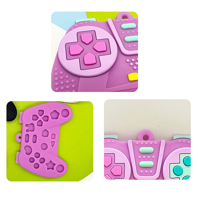 1PC giocattoli per bambini telecomando in Silicone Controller di gioco in Silicone massaggiagengive Baby massaggiagengive Baby dentizione Stick