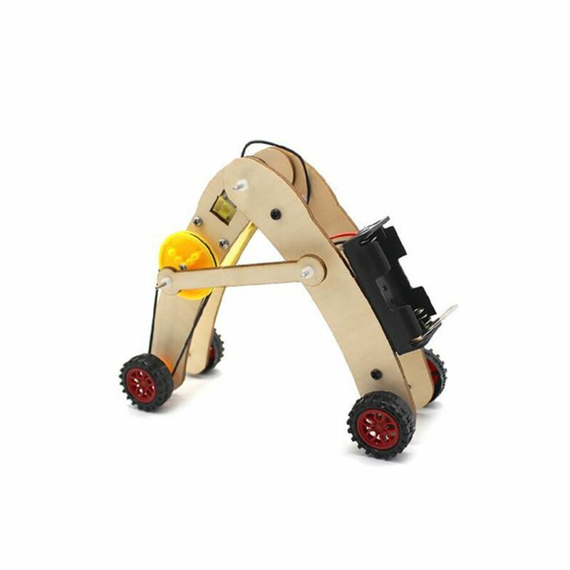 FEICHAO Kit Robot fai da te giocattoli in legno per bambini giocattolo per bambini regalo studente rettili progetto scientifico Kit sperimentale