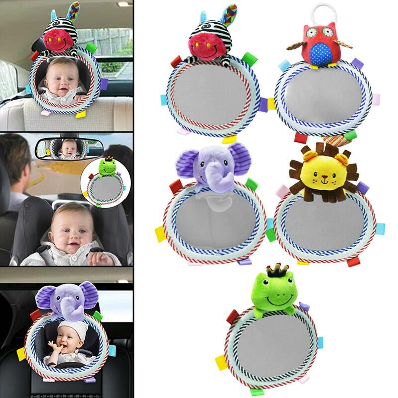 Cermin Kursi Belakang Mobil Cermin Tampilan Kursi Dapat Disesuaikan Titik Buta Cermin Bayi untuk Kursi Belakang Mobil Bayi