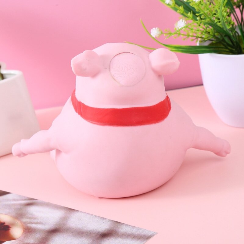 Cartoon Pig Toy Antistress Tool Squeeze Soft Stress Relief Funny Fidgets Toy Kids Cartoon Pig Gift