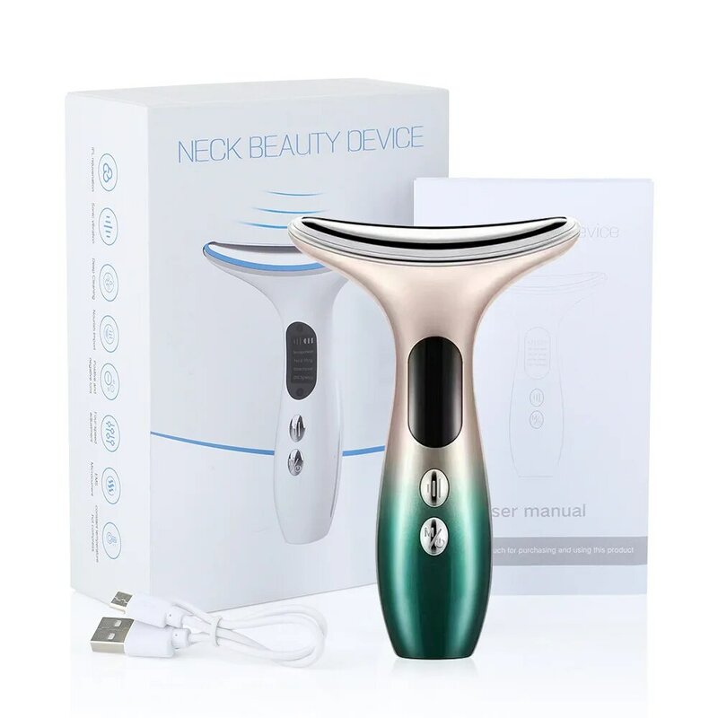 New EMS microcurrent neck instrument home neck massager to lighten the neck wrinkles, neck care, beauty instrument gifts