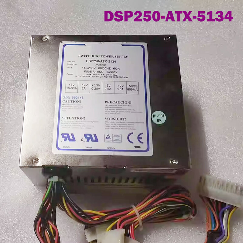 Przemysłowy zasilacz DSP250-ATX-5134