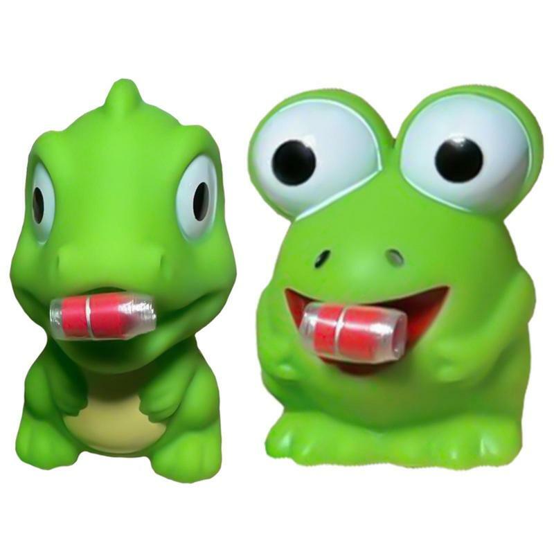 Children Frog Squeeze Toy Creative Decompressions Fidget Toys Pinch Frog Dinosaur Sticking Tongue Out Relieve Stress Toy Gifts