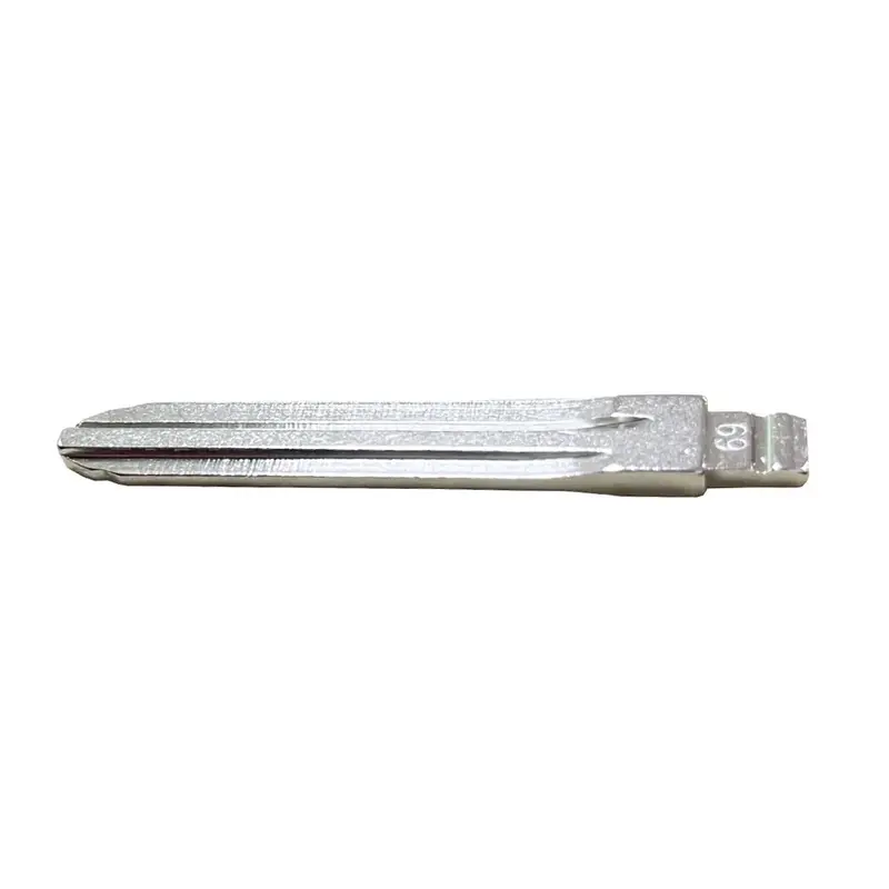 10pcs 69# TOY43R Metal Uncut Blank Flip Remote Key Blade for Subaru Greatwall Toyota for Keydiy KD Xhorse VVDI JMD Car Key Blank