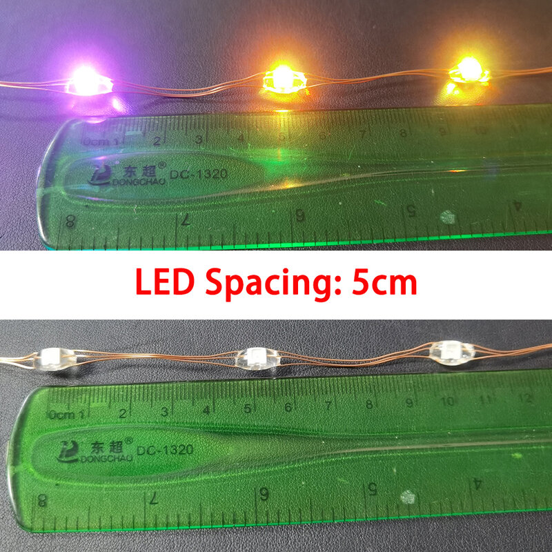 Cadena de luces de hadas de alambre de cobre RGBIC WS2812B, 200led, luces de Navidad, color de ensueño, RGB, USB, Bluetooth, cadena de luz de música, DC5V