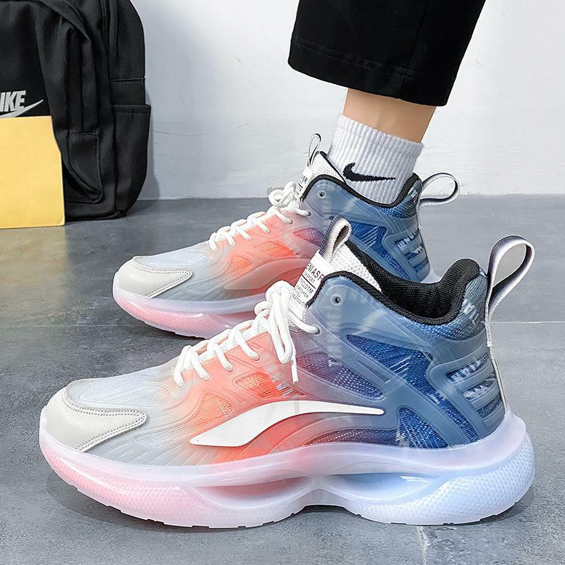 Putian Men's Shoes Fall 2023 New Youth Sports Running Shoes Height Increasing Leisure Internet Celebrity Daddy Tide Shoes