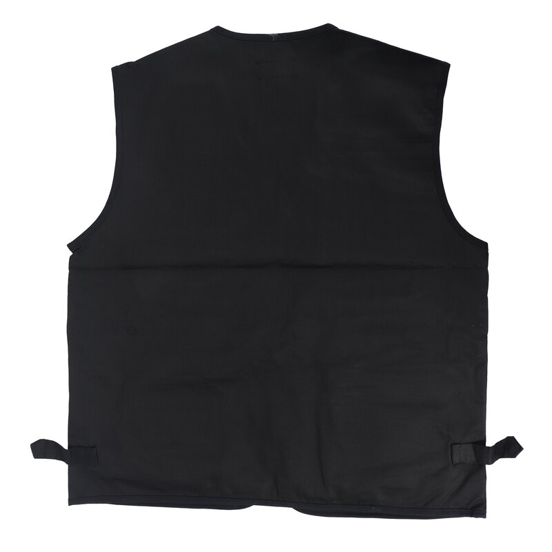 Men's Fishing Vest with Multi-Pocket Zip for Photography / Hunting / Travel Outdoor Sport - Black, XXL