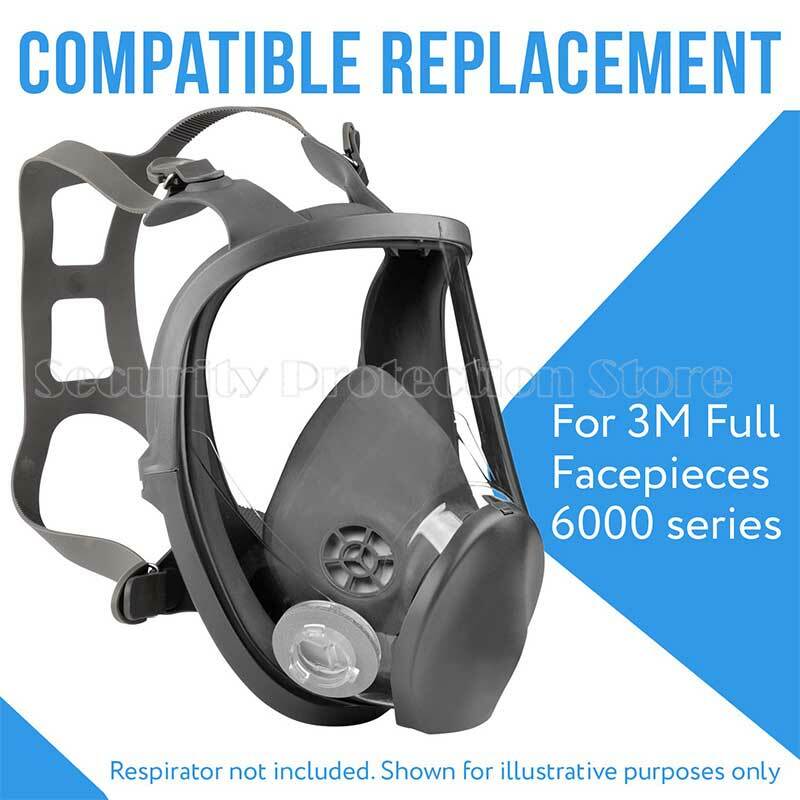 Nowa 6897 opaska na głowę do 6800 maska przeciwpyłowa pełna twarz Respirator gazowy zastępuje akcesoria do maski 3M 6700/6800/6900
