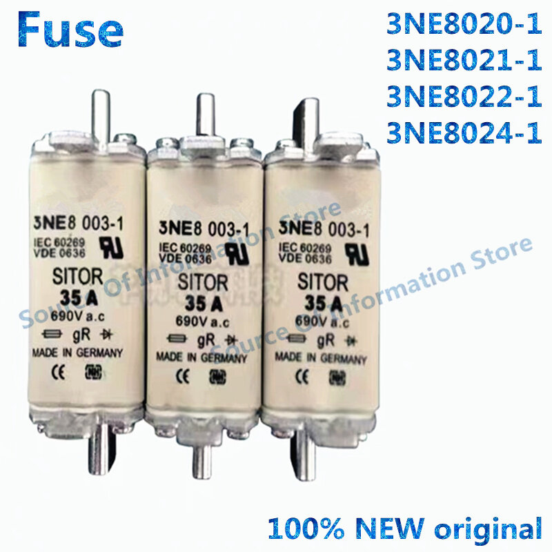 1PCS Fuse 3NE8020-1 3NE8021-1 3NE8022-1 3NE8024-1 100% New Original