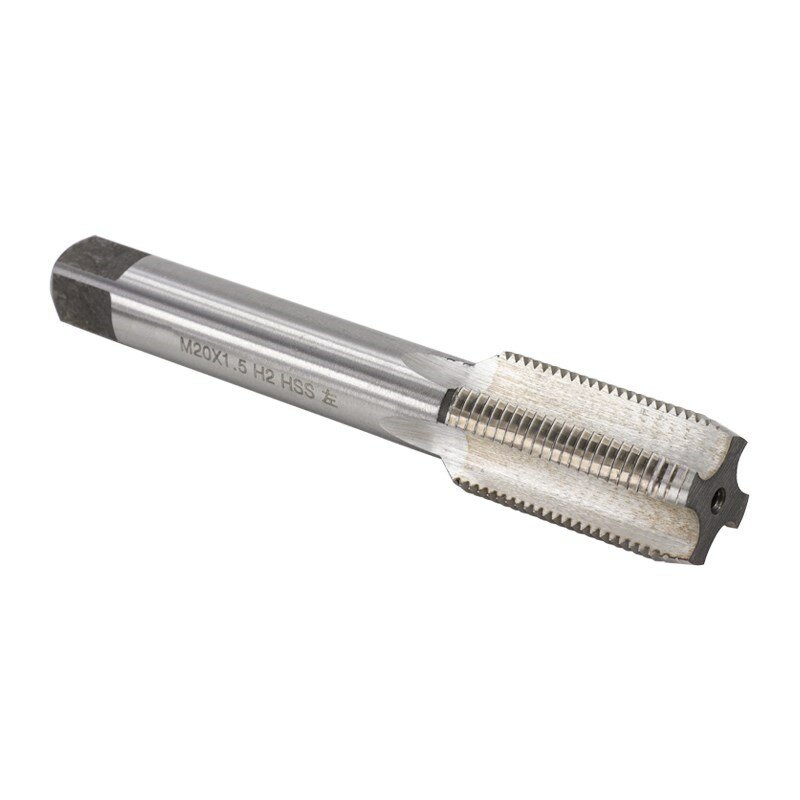 CMCP-grifo de rosca para máquina de mano izquierda, enchufe de máquina de acero HSS, orificio de tornillo de Metal, M2-M20 de rosca métrica, taladro, 1 ud.