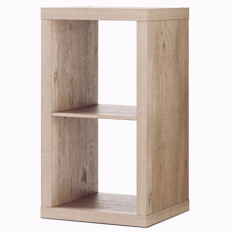 2-Cube Storage Organizer, Natural  living room furniture