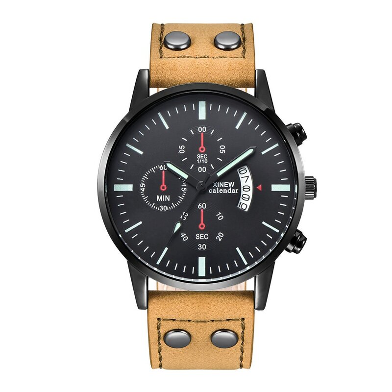 Fashion Digital Watches Fashion Round Dial Clock Silicone Strap Luminous Dial Watch Stopwatch Business Wristwatches Armbanduhr