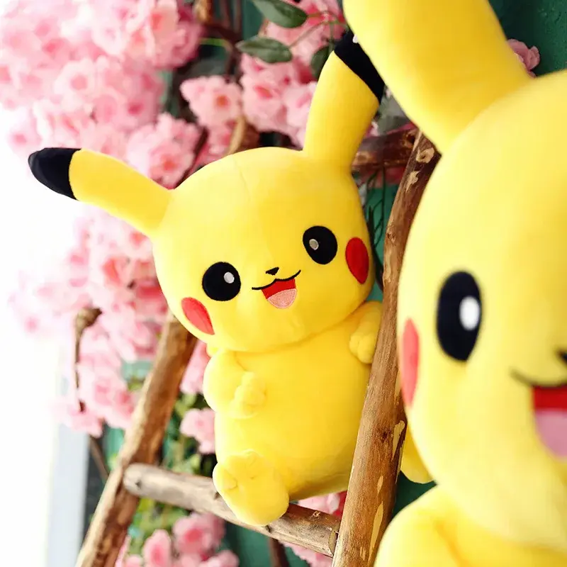 20/50cm Pokemon Pikachu film pluszowa lalka wypchane zabawki Anime Cartoon figurka poduszka dla prezenty urodzinowe dla dzieci