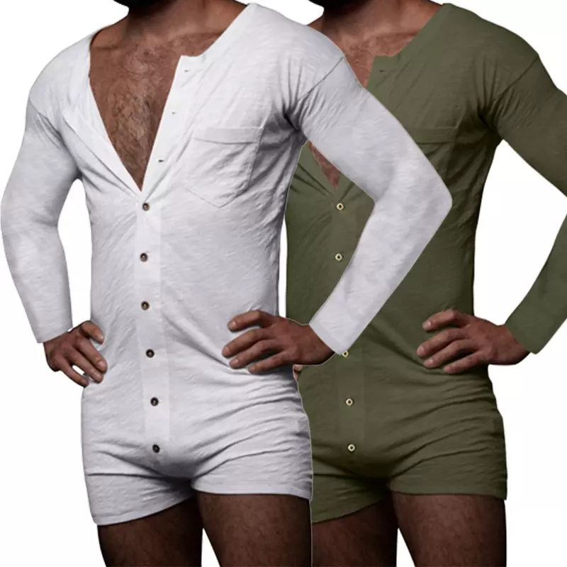Men Long Sleeve Slimming Underwear Body Shaper Sleepwear Corset Button Up Shapewear Hombre TIght Shirt Slim Undershirts Bodysuit