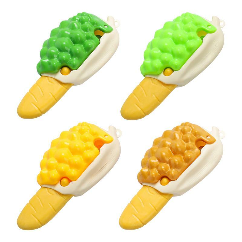 Gravity Fidget Toys Durian Shaped Travel Friendly Gravity Knives Decompresion Push Small Toy Gifts For School Working Home Party
