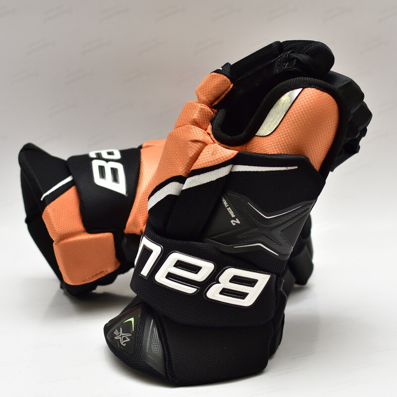 [1-Pairs][2X]Top level BAU 2X pro Ice Hockey Gloves Four Colors 14" Professional Protective Hockey Glove