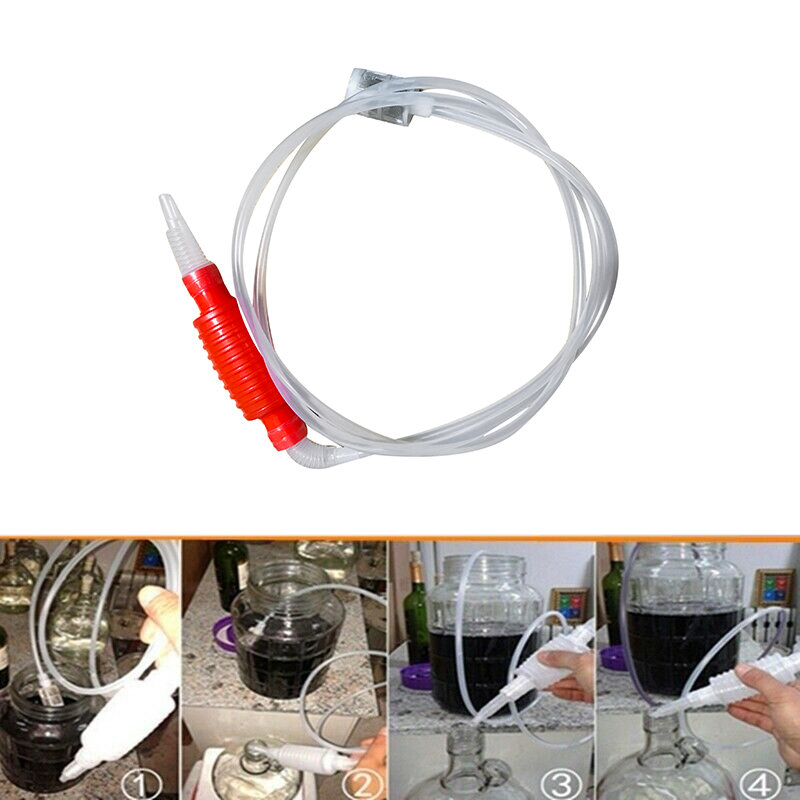 2 Meter Aquarium Aquarium Siphon Rohr Hand Kraftstoff pumpe Benzin Siphon Schlauch Gas Öl Wasser Kraftstoff Transfer Siphon Pumpe Benzin