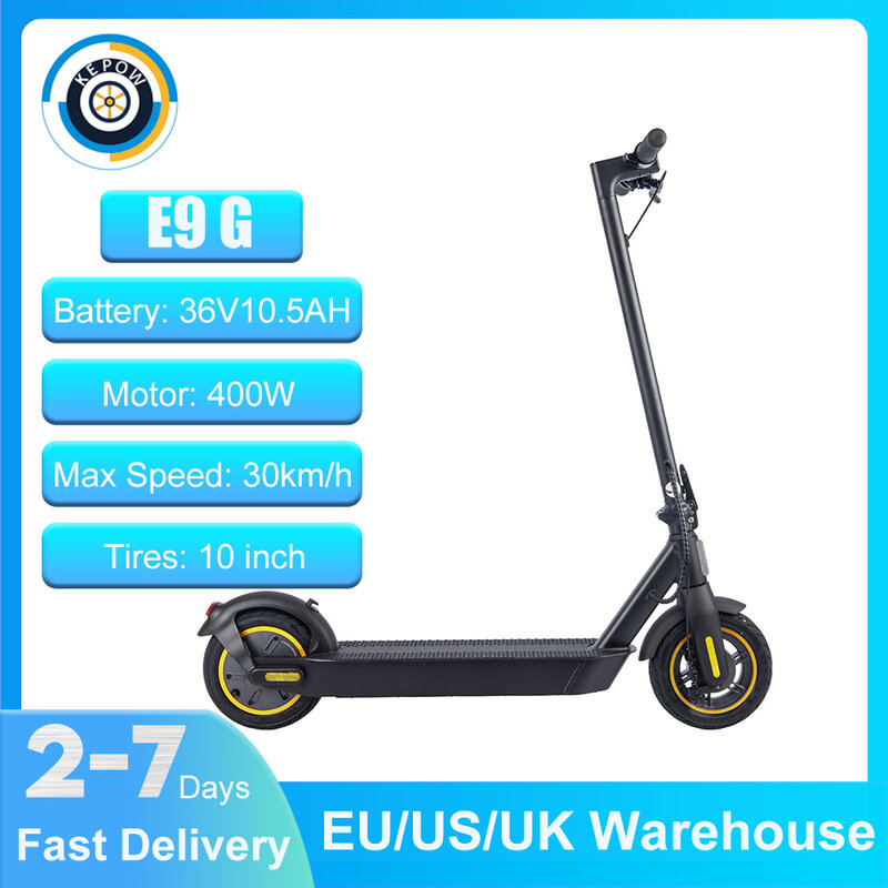 Электрический скутер Kepow E9G, 10 дюймов, 400 Вт, 30 км/ч
