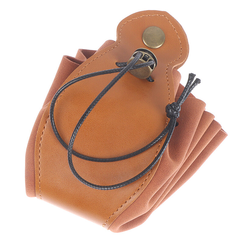 Bolsa de dados de PU multifuncional portátil para auriculares, estuche con Cable USB, bolsa con cordón, anillo, pendientes, monedero, organizador de joyas