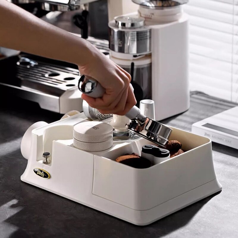 ABS Coffee Filter Tamper Holder, Espresso Mat Stand, Cafeteira, Suporte Base Rack, Barista Acessórios