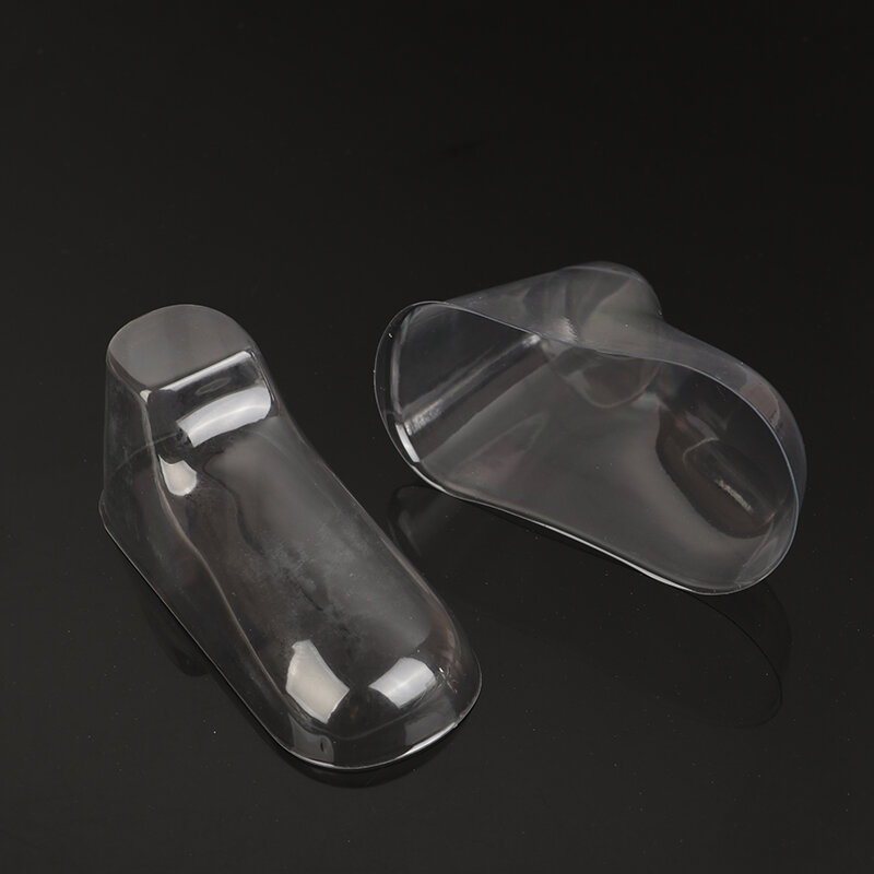 Marco de soporte de PVC transparente para zapatos de bebé, molde de plástico para ensanchar calcetines, 10 piezas