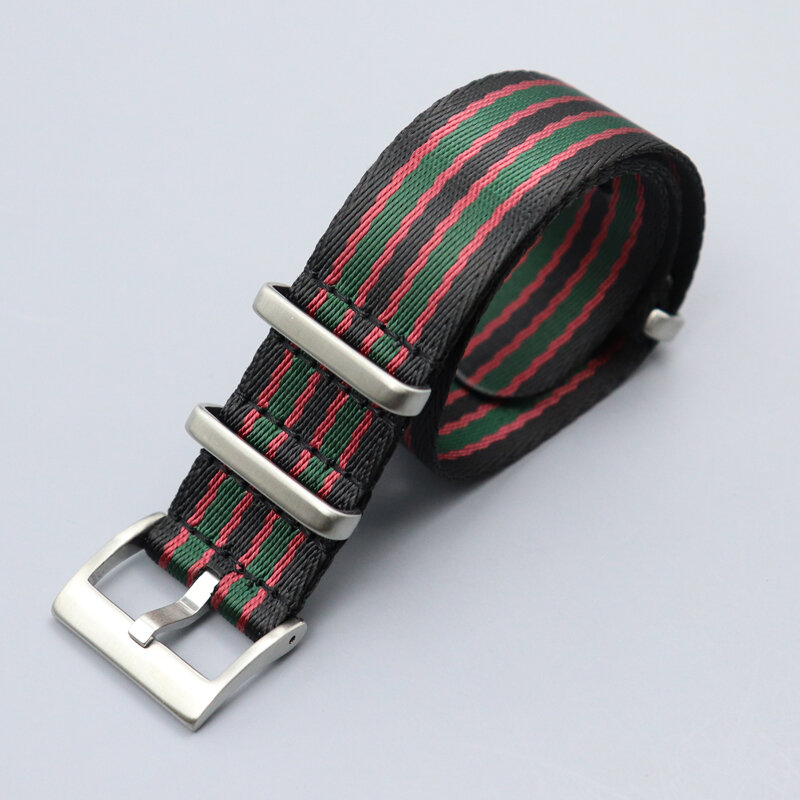 Nylon Watch Strap 20mm 22mm Premium Soft Watch Band Universal Sports For 007 Replacement 20mm 22mm Nylon Watchband