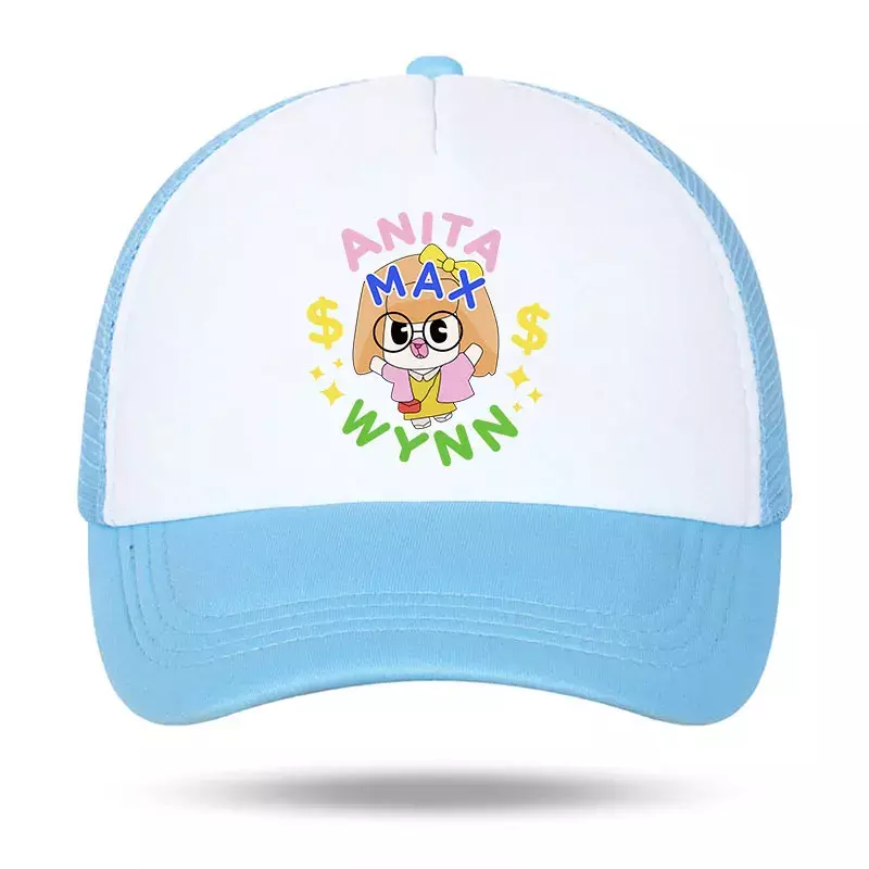Anita Max Wynn-Sombrero de camionero de espuma para mujer, gorra Snapback de malla, gorra de pescador de playa para el sol diario, sombrero Alter Ego de verano