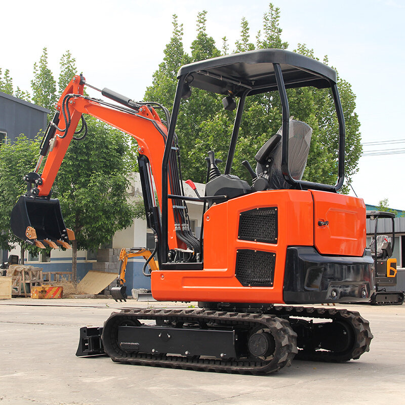Mechanically operated / hydraulic pilot operated 1.8ton towable mini digger Minibagger new mini excavator price