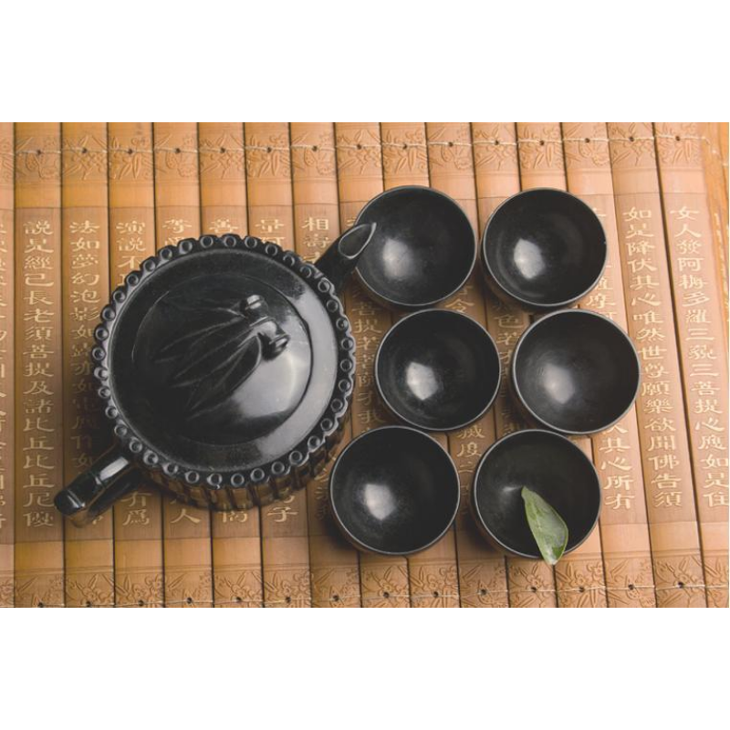 Natural Medicine Wang Shi Tea Set Teapot Cup