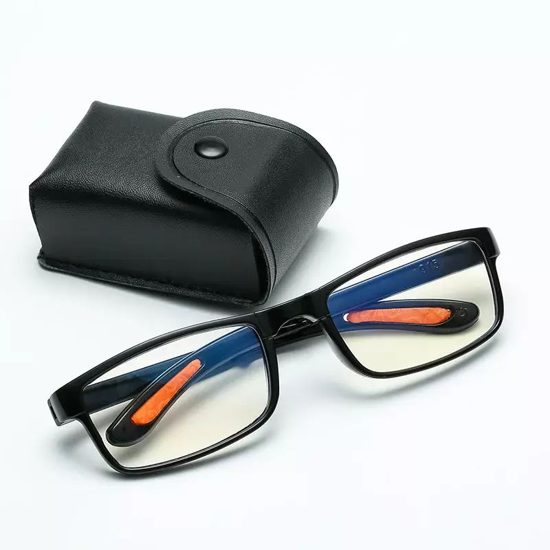 여성용 접이식 독서 안경, 안티 블루 라이트 휴대용 안경, TR90 파사이트 안경, 디옵터 + 1.0 + 1.5 + 4.0