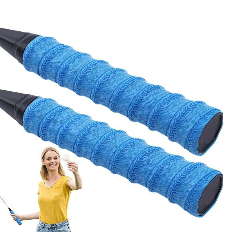 Tennis Racket Grip Tape PU Breathable Tennis Overgrip Tape Non Slip Comfortable Grip Wear Resistant Handle Tape For Tennis Puck
