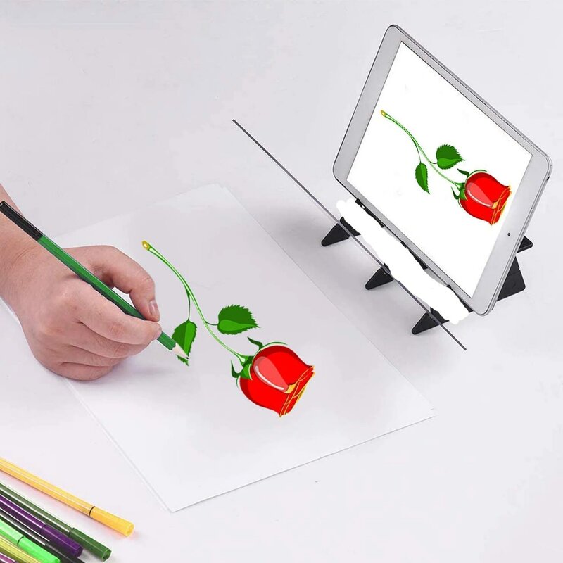 2023 novo esboço assistente tracing desenho placa óptica desenhar projetor pintura reflexão linha de rastreamento tabela