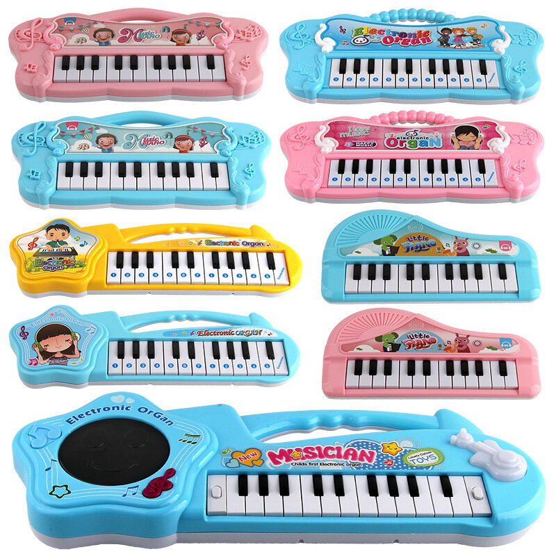 Children's Drumming Toy Music Early Education Simulation Jazz Drum Practice Drum Percussion Instrument Electronic Organ Gifts