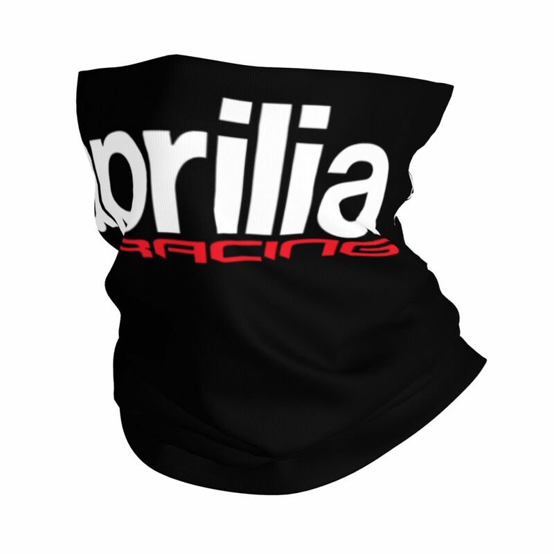 Motorsports Aprilia Racing Neck Cover, lenço de rosto impresso, Balaclava quente para equitação, acessórios bandana à prova de vento