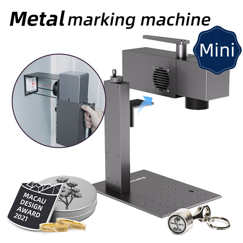 M2 Fiber Laser Marking Machine 10W Portable Small Stall Metal Plastic Handheld Engraving Machine