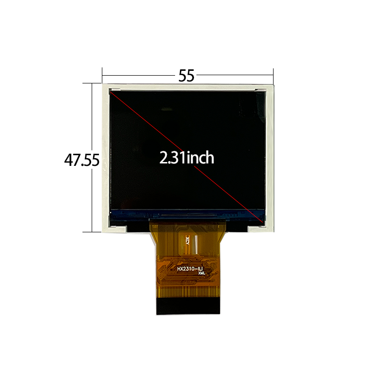 Tela LCD colorida TFT, interface SPI e RGB, unidade ILI9342C, tela 320x240, 2,31"