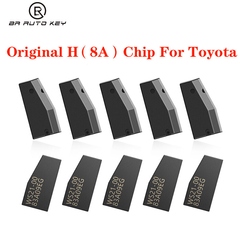 Chip cerámico transpondedor H 8A, 128 bits, Original, para Toyota Camry, Corolla, Hilux, Fortuner, Innova 2015, 2016, 2017, 2018