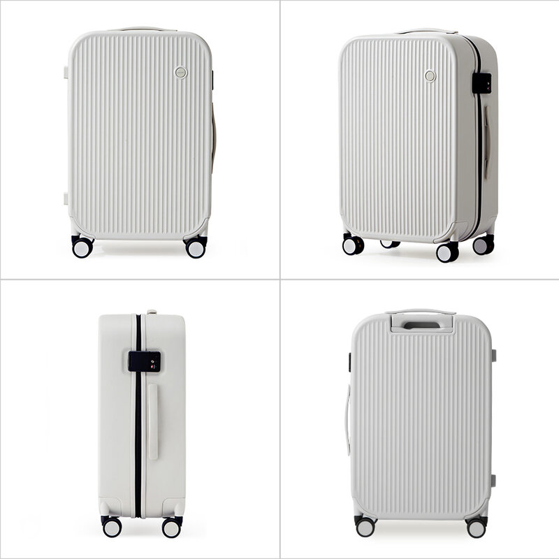 Mixi koper Jinjing 20 inci, koper beroda 20 ", koper perjalanan untuk wanita, 100% buah, roda putar, kunci TSA