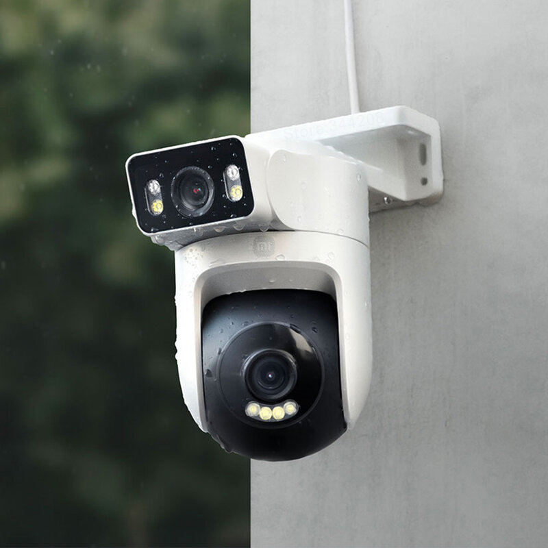 새로운 Xiaomi 야외 CW500 듀얼 카메라 버전 IP66 보안 보호 CCTV AI 감지 풀 컬러 야간 투시경 스마트 홈