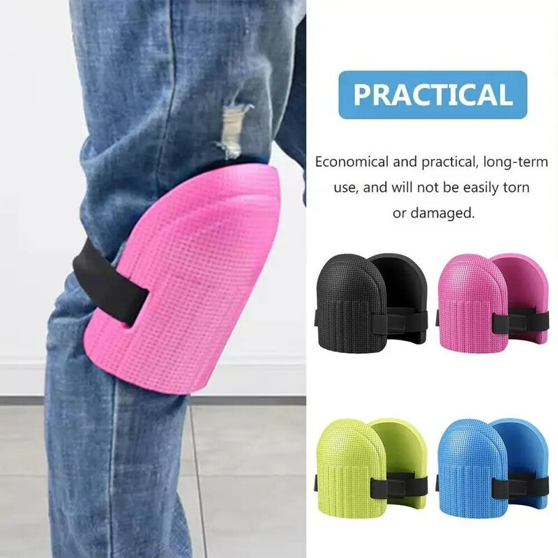 1 Pair Knee Foam Pad Working Soft Foam Padding Workplace Safety Self For Gardening Cleaning Protective Sport Kne J3s7