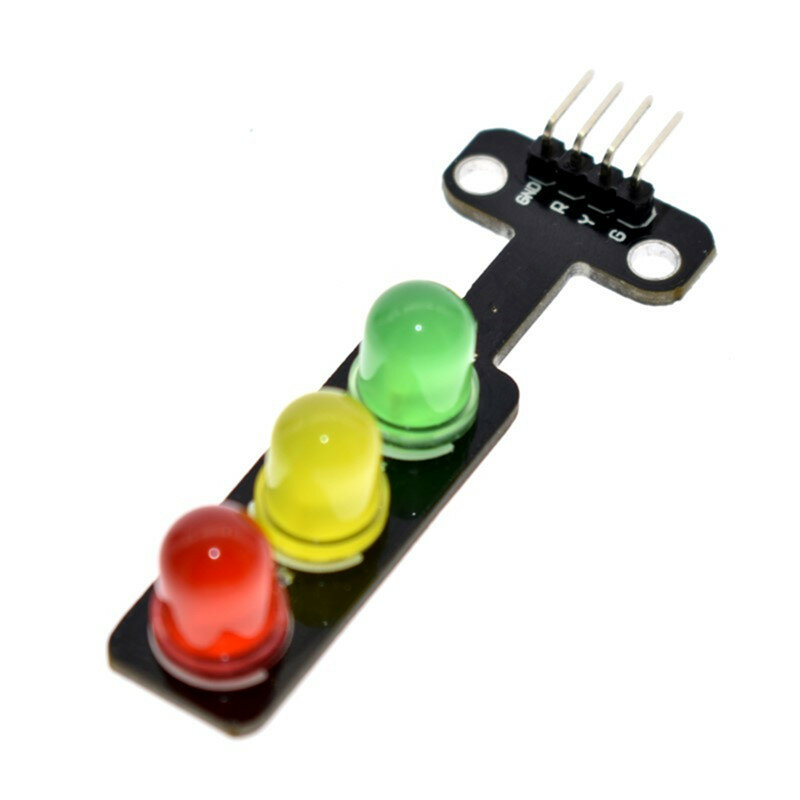 LED Traffic Signal Lamp Module para Arduino, vermelho, verde, amarelo, Light Emitting, 5V