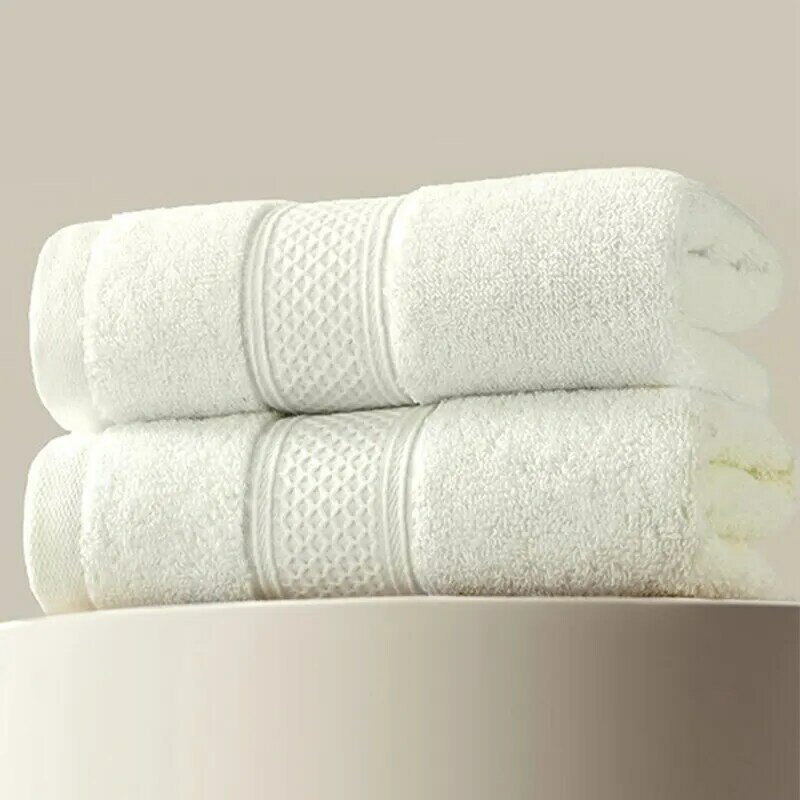 Asciugamano in cotone asciugamano per il viso da bagno forte assorbente morbido asciugamano per adulti senza spargimento scatola addensata in due confezioni