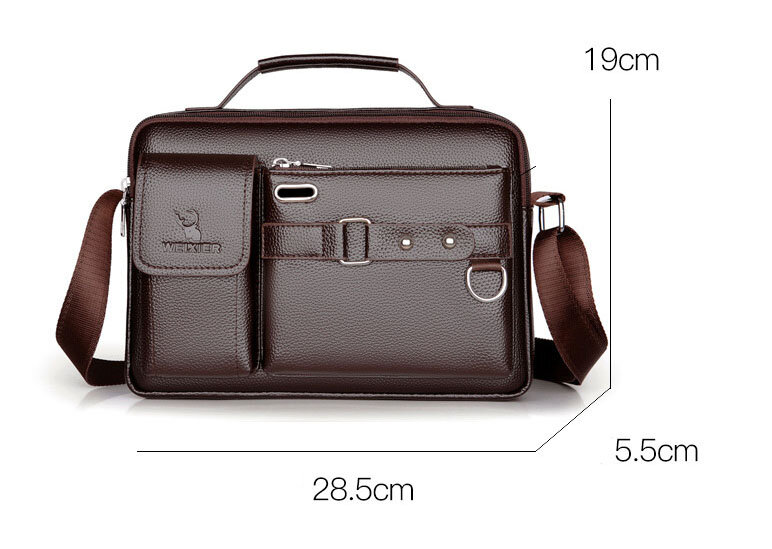 Сумка на плечо Мужская диагональная, Повседневная деловая сумка на одно плечо, кросс-боди, нишевая дизайнерская подвесная сумочка