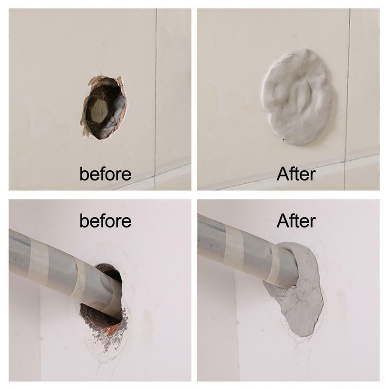 Sealant Mud Waterproof House Safe Practical Wall Hole & Air Conditioning Hole Sealing Mending Pipe Sealant For Home Improvement