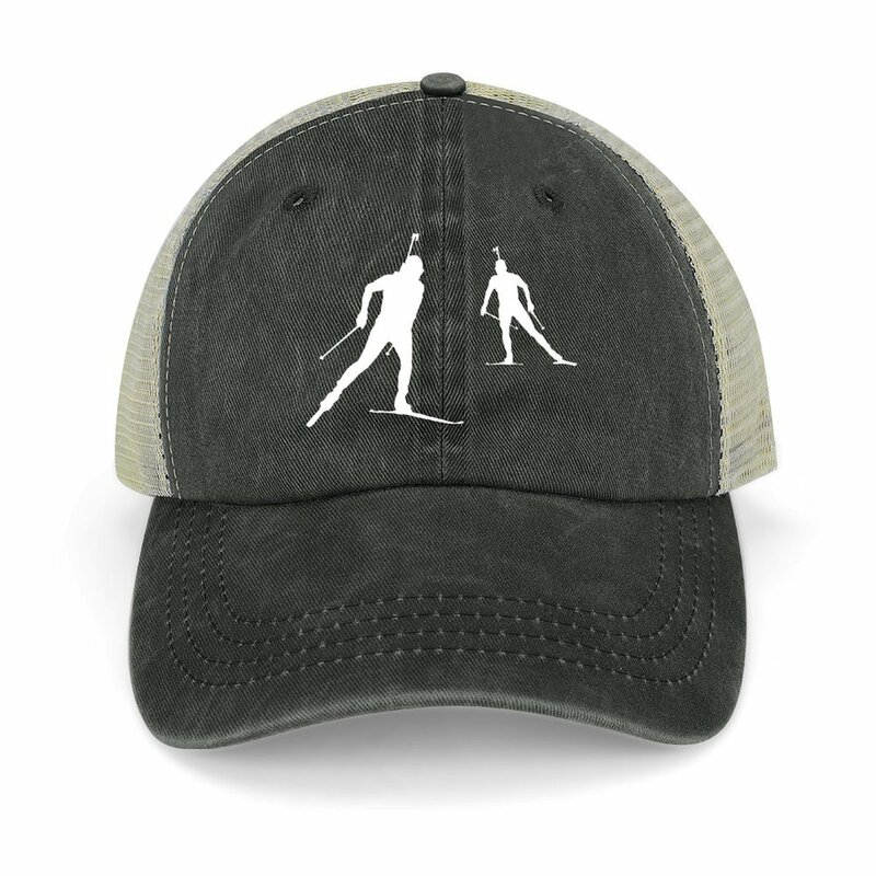 قبعة رعاة البقر للنساء والرجال في العمل ، قبعة التزلج عبر البلاد ، قبعات الغولف لطيف ، امرأة