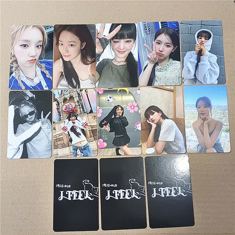 10 Stuks Kpop (G)I-DLE Meisjes Gidle Selfie Fotokaart Album Lomo Kaart Minnie Hua Shuyuqi Soojin Miyeon Fan Favoriete Cadeau Ansichtkaart